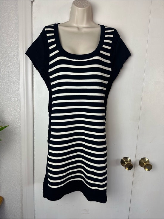 Philosophy Dresses & Skirts - Philosophy Black and White Striped Knit Dress